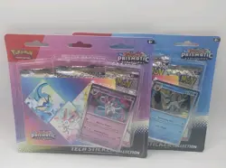 Pokemon Prismatic Evolutions 2x Tech Sticker Collection (6 Packs) [Brand New] - Image 1