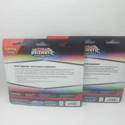 Pokemon Prismatic Evolutions 2x Tech Sticker Collection (6 Packs) [Brand New] - Image 4