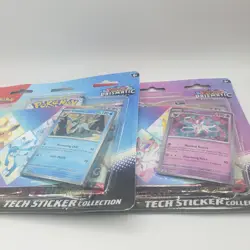 Pokemon Prismatic Evolutions 2x Tech Sticker Collection (6 Packs) [Brand New] - Image 5
