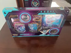 Pokemon Vaporeon VMAX Premium Collection Box Sealed Evolving Skies - Image 1