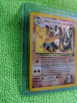 Blaine's Charizard 2/132 Gym Challenge Set Holo Rare Vintage Pokemon LP - Image 2