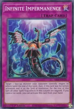 Yugioh! Infinite Impermanence - SR14-EN039 - Common - 1st Edition Near Mint, Eng - Image 1