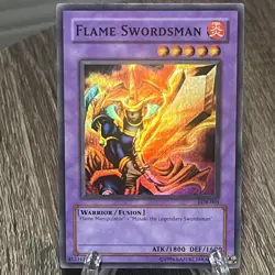 Flame Swordsman – LOB-003 – Ultra Rare – NM/M – Yu-Gi-Oh! - Image 2