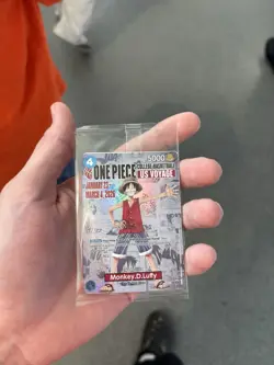 One Piece College Basketball US Voyage Promo Card and Poster. Illini vs Hoosiers - Image 1