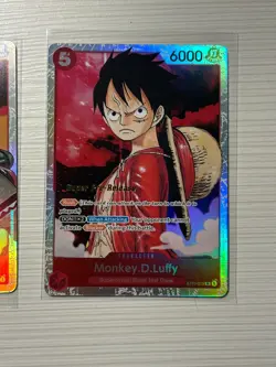 Monkey.D.Luffy SR St01-012 Roronoa Zoro SR St01-013 Super Pre-Release One Piece - Image 3