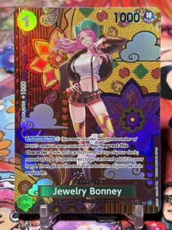 JEWELRY BONNEY - One Piece ST02-007 - SP Special Rare - Two Legends - Image 1