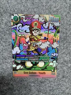 dragon ball super card game Son Gohan : Youth FB03-139 SCR Foil 20000 Power - Image 1