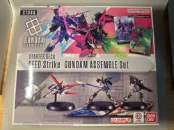SEALED ENGLISH GUNDAM CARD GAME ASSEMBLE SEED STRIKE STARTER DECK SET ST04A - Image 1