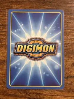 Vintage Digimon CCG Battle Series 1 Holo Card Dokugumon ST-19S LP - Image 2