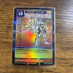 Metal Attack St-53S Digimon Card Starter Bandai Digi Battle Foil Card, Rare - Image 1