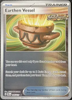 Earthen Vessel 106/131 Sv: Prismatic Evolutions Reverse Holo - Pokemon Card - Image 1