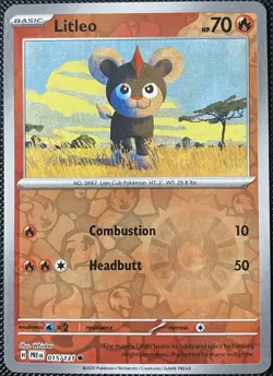 Litleo 015/131 Sv: Prismatic Evolutions Reverse Holo - Pokemon Card - Image 1