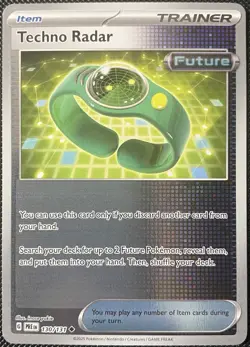 Techno Radar 130/131 Sv: Prismatic Evolutions Reverse Holo - Pokemon Card - Image 1