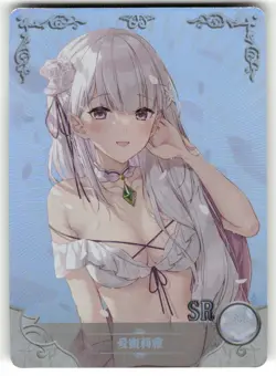 EMILIA SR NS-5M03-089 Goddess Story Collectible Anime Card - Image 1