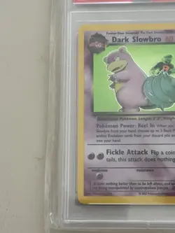 Pokemon TCG Dark Slowbro 8/110 Legendary Collection Holo Rare Card 2002 PSA 9 - Image 3