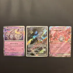 Pokemon Tcg Mewtwo Black Star/stamped Promo Bundle (3) Cards NM - Image 1