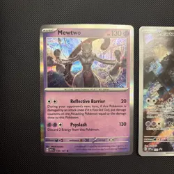 Pokemon Tcg Mewtwo Black Star/stamped Promo Bundle (3) Cards NM - Image 2