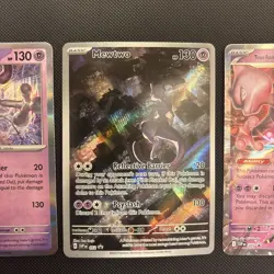 Pokemon Tcg Mewtwo Black Star/stamped Promo Bundle (3) Cards NM - Image 3
