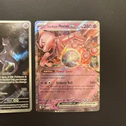 Pokemon Tcg Mewtwo Black Star/stamped Promo Bundle (3) Cards NM - Image 4