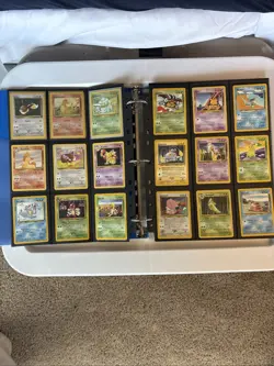 Vintage Pokemon Card Collection 260 Cards (binder not included) - Image 2