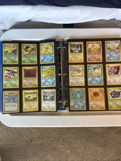 Vintage Pokemon Card Collection 260 Cards (binder not included) - Image 3