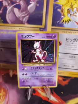 Pokemon Karte Card Mewtwo Mewtu Base Expansion Set 1996 Holo Wotc japanese PL - Image 1