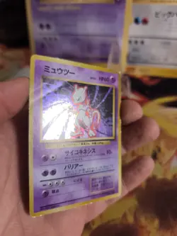 Pokemon Karte Card Mewtwo Mewtu Base Expansion Set 1996 Holo Wotc japanese PL - Image 3