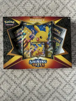 Pokemon TCG Shining Fates Pikachu V Trading Cards - Image 1