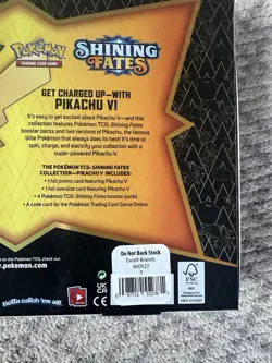 Pokemon TCG Shining Fates Pikachu V Trading Cards - Image 3