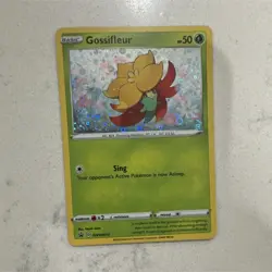 Pokemon Gossifleur SWSH010 Holo Promo Card Sword & Shield Basic 50 HP - Image 1