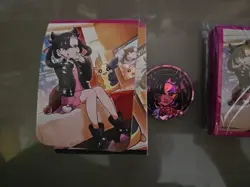 Pokemon Marnie Morpeko Deck Box, Card Sleeves, and Token Coin New Never Used - Image 5
