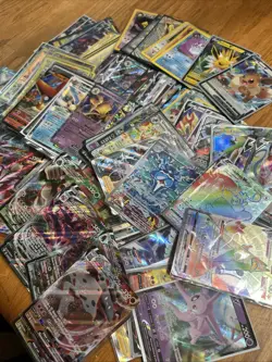 Pokemon CARD LOT (10) - ONLY V/GX/EX/MEGA/ VMAX /FULL ART/ ULTRA Rare! - Image 2