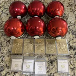 Gold Pokemon Burger King Card Set - Image 1