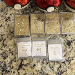Gold Pokemon Burger King Card Set - Image 5