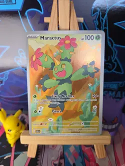 Maractus 093/086 Illustration Rare IR Black Bolt Pokemon Card English - Image 1
