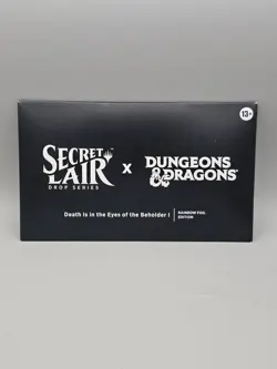 Secret Lair MTG D&D Death Is In The Eyes of the Beholder I Rainbow Foil - New - Image 2