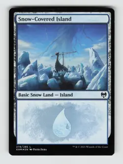 Snow-Covered Island ()*Non-Foil* Kaldheim 278 MP - Image 1