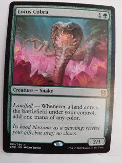 Lotus Cobra Zendikar Rising Regular - Image 1