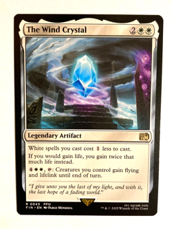 MTG - The Wind Crystal / Final Fantasy / Regular / NM - Image 1