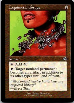 Modern Horizons 2 #428 Liquimetal Torque (Retro Frame) - Image 1