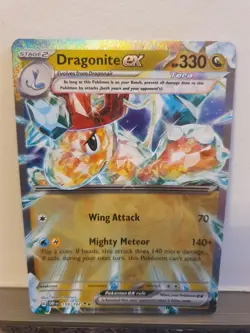 Pokemon TCG Dragonite EX 159/197 Double Rare Scarlet And Violet Obsidian Flames - Image 1