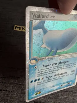 Carte Pokemon Wailord EX 200 PV 100/100 Bloc Ex Tempete De Sable Francais Occas - Image 5