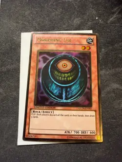 Yugioh! Morphing Jar GLD4-EN007 Gold Rare - Limited Edition- lLP - Image 1