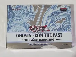 Yu Gi Oh Ghosts From The Past 2nd Haunting Box 1st Edition 4 Unopened Packs NIP - Image 1