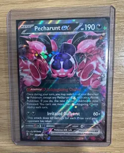 Pokemon TCG Card Pecharunt EX 039/064 Double Rare Shrouded Fable - Image 1