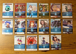 Final Fantasy TCG Trading Card Opus 22 Full COMMON RARE HERO Non-Foil Play Set - Image 3