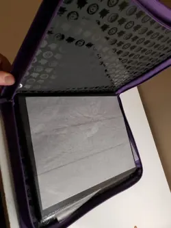 Ultra Pro Elite Series Gengar 9 Pocket Zippered Binder Pokemon 360 Card - Image 3