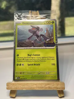 Pokemon Genesect 008/094 Best Buy Phantasmal Flames Stamped Promo Card Brand New - Image 1