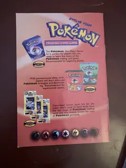 Wizards of the Coast Pokemon Trading Card Game Version 3 Rulebook English Blue - Image 2