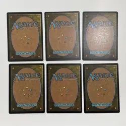 6 Magic The Gathering Cards *Commander Deck Land Lot* WOTC TCG CCG MTG NM - Image 2